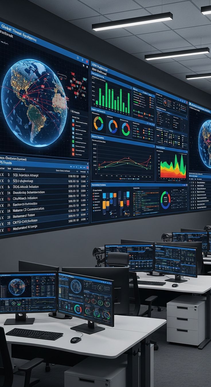 NODE X Security Shield SOC Dashboard